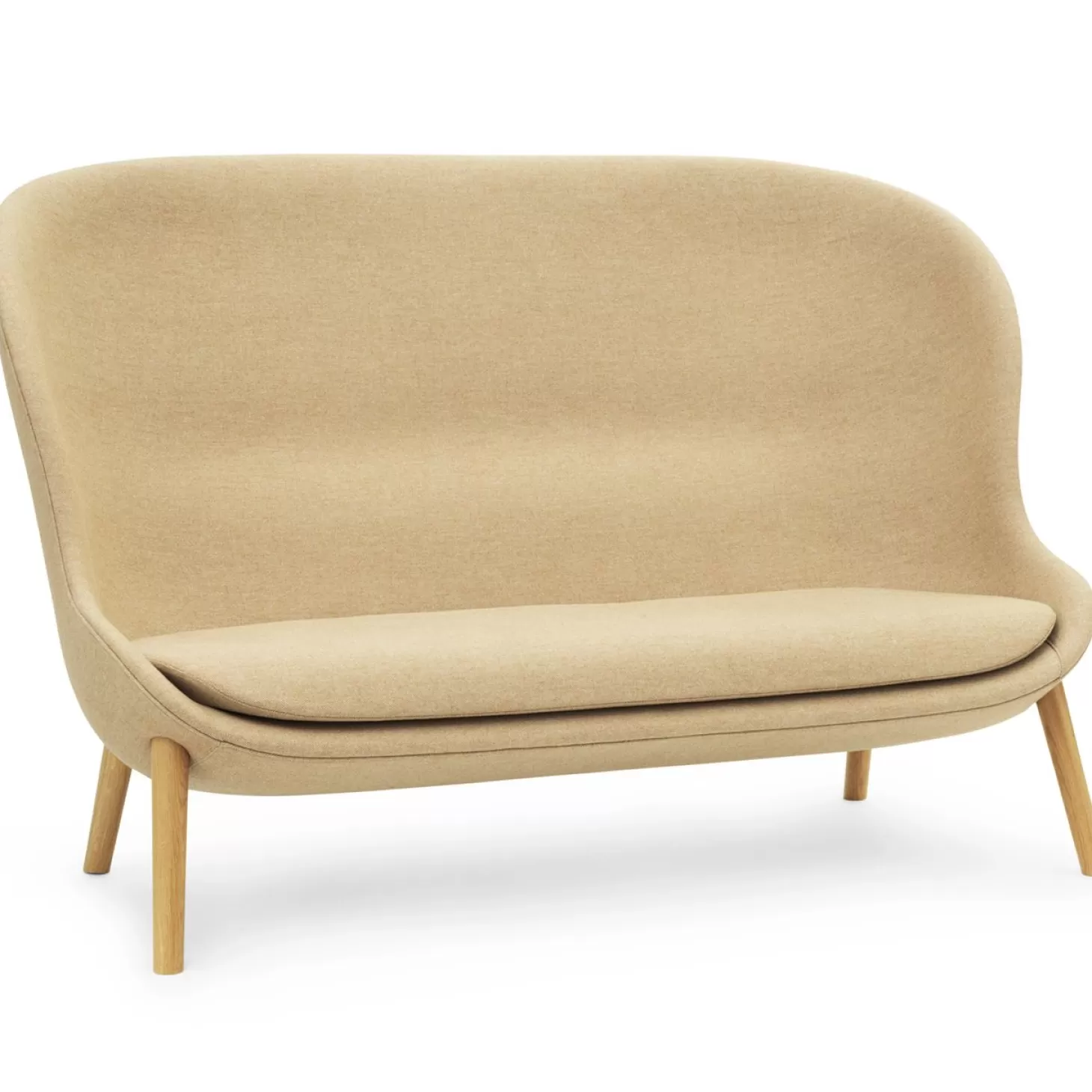 Normann Copenhagen 2-Sitssoffor<Hyg Soffa, Main Line Flax