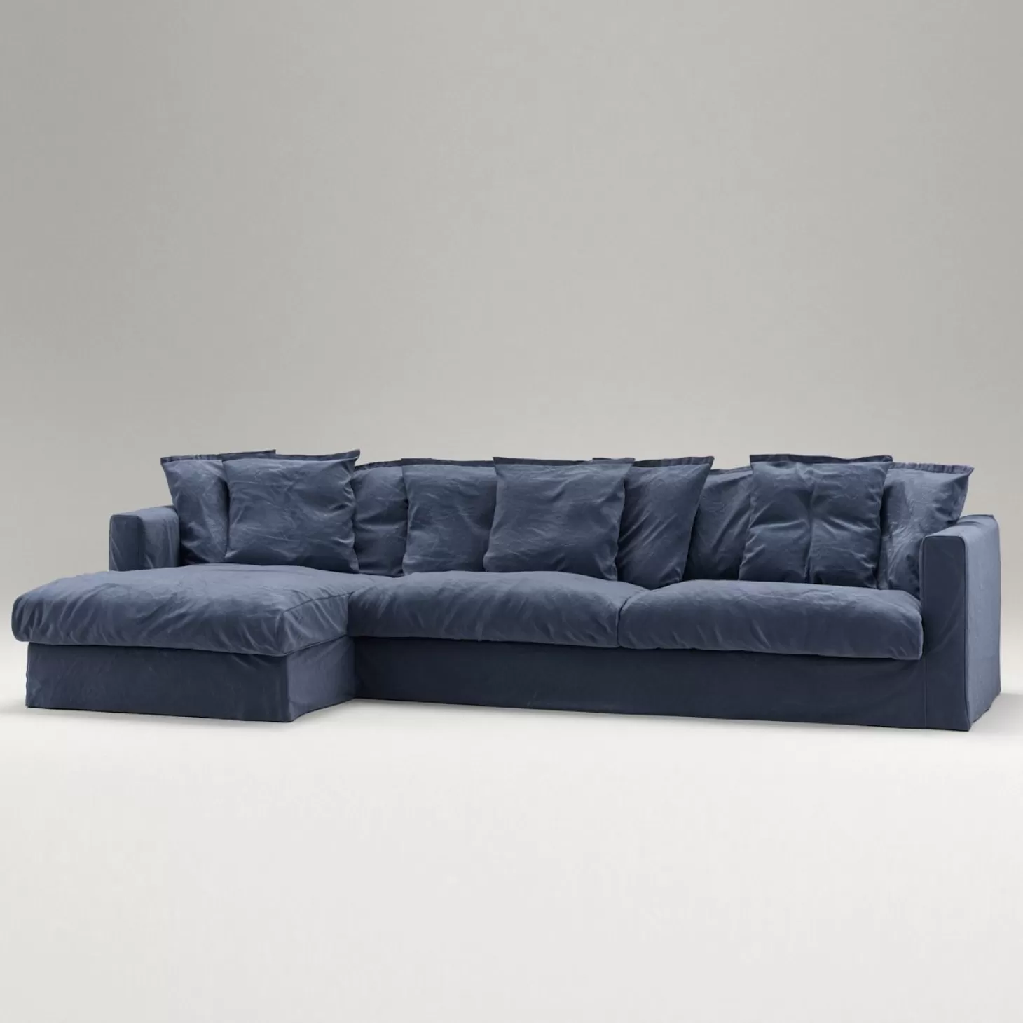 Decotique Hornsoffor & Divansoffor<Le Grand Air 3-Sitssoffa Bomull Divan Vanster