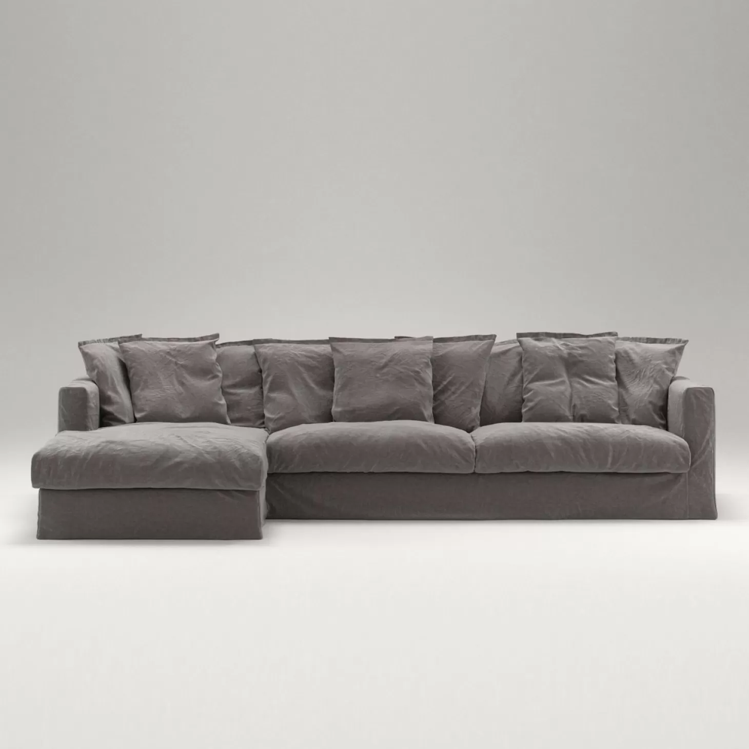 Decotique Hornsoffor & Divansoffor<Le Grand Air 3-Sitssoffa Linne Divan Vanster