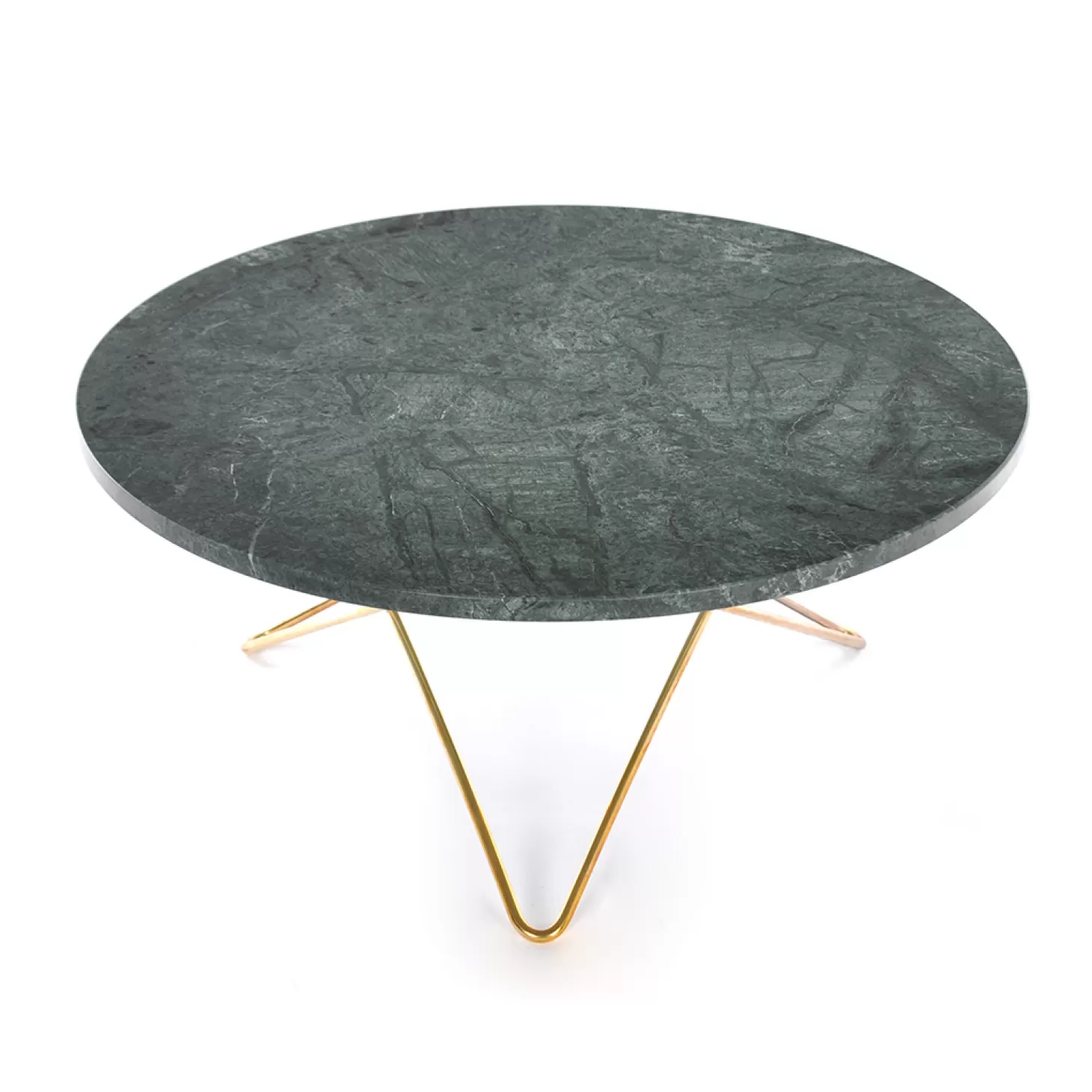 OX Denmarq Soffbord<O Table Soffbord O80 Cm, Massingsunderrede/Marmor