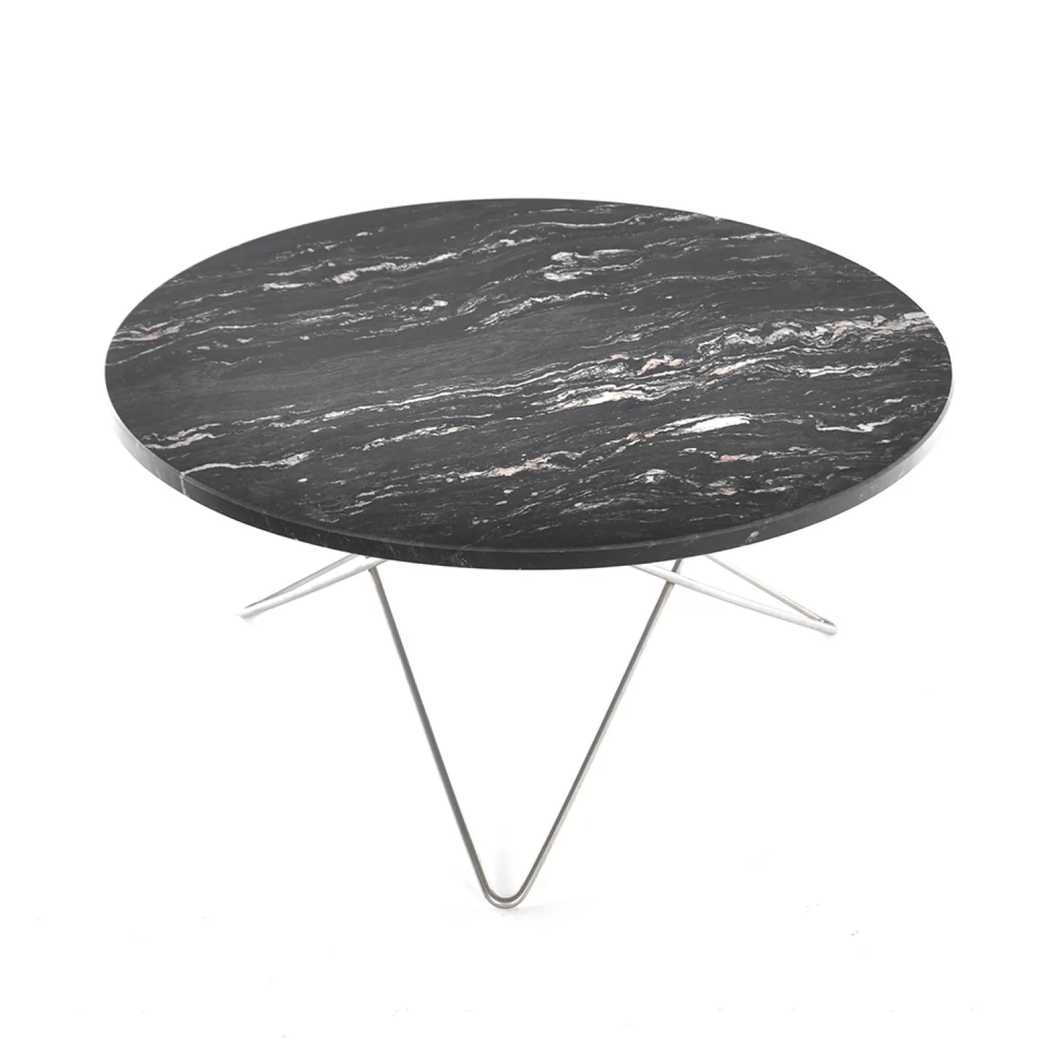 OX Denmarq Soffbord<O Table Soffbord O80 Cm, Stalunderrede/Marmor