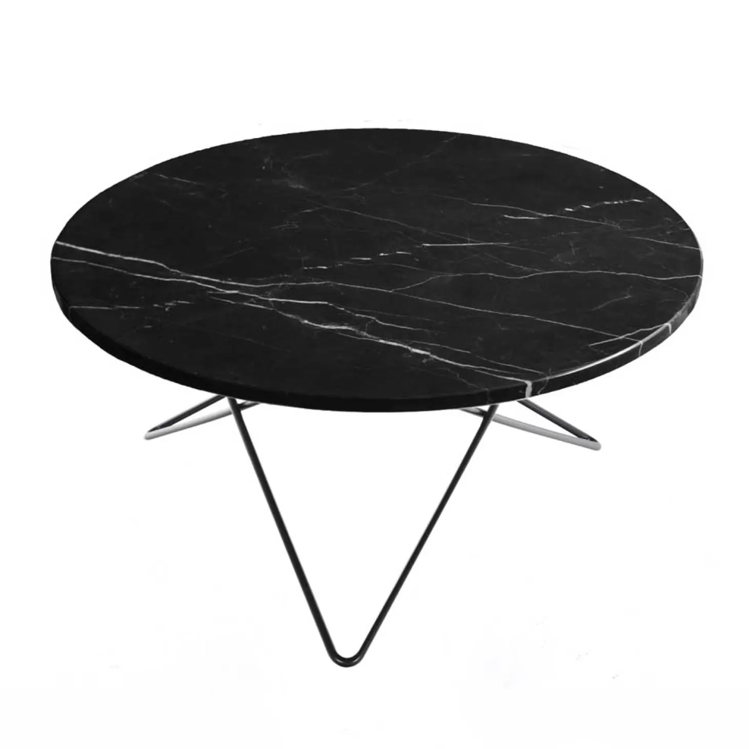 OX Denmarq Soffbord<O Table Soffbord O80 Cm, Underrede/Marmor